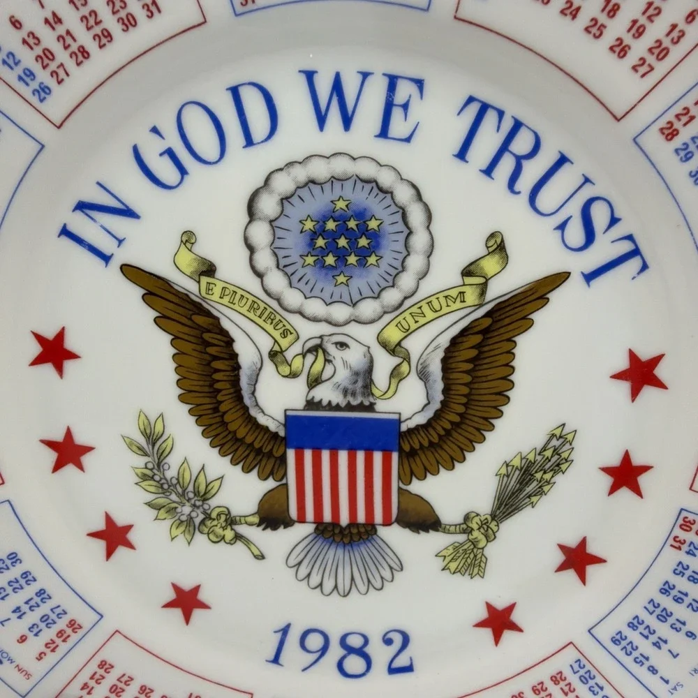 200th Anniversary American Bicentennial 1776-1976 Calendar Collector Plate 9